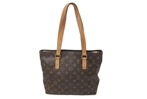 LOUIS VUITTON ルイヴィトン カバピアノ トートバッグ ハンドバッグ M51148 モノグラム ブラウン ゴールド金具 美品 中古 4c073066