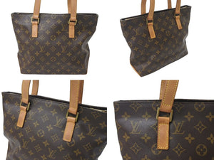 LOUIS VUITTON ルイヴィトン カバピアノ トートバッグ ハンドバッグ M51148 モノグラム ブラウン ゴールド金具 美品 中古 4c073066