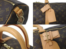 画像をギャラリービューアに読み込む, LOUIS VUITTON ルイヴィトン モノグラム キーポルバンドリエール55 M41414 ボストンバック ブラウン 美品 中古 4c073072