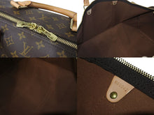 画像をギャラリービューアに読み込む, LOUIS VUITTON ルイヴィトン キーポル60 ボストンバッグ M41422 モノグラム ブラウン PVC ヌメ革 レザー 美品 中古 4c073073