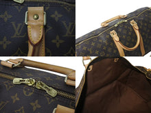 画像をギャラリービューアに読み込む, LOUIS VUITTON ルイヴィトン キーポル50 ボストンバッグ M41416 モノグラム ブラウン ゴールド金具 美品 中古 4c073074