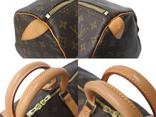 画像をギャラリービューアに読み込む, LOUIS VUITTON ルイヴィトン キーポル55 ボストンバッグ M41424 モノグラム PVCコーティングキャンバス ヌメ革 ブラウン 美品 中古 4c073076