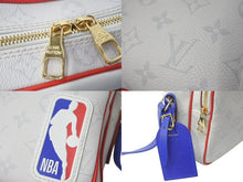 画像をギャラリービューアに読み込む, 新品未使用 LOUISVUITTON ルイヴィトン LVxNBA ナイル メッセンジャーPM 2021CR ショルダーバッグ M45583 ホワイト ブルー レッド 中古 4c073086