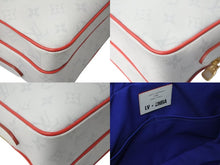 画像をギャラリービューアに読み込む, 新品未使用 LOUISVUITTON ルイヴィトン LVxNBA ナイル メッセンジャーPM 2021CR ショルダーバッグ M45583 ホワイト ブルー レッド 中古 4c073086