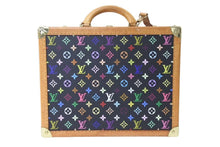 画像をギャラリービューアに読み込む, LOUIS VUITTON ルイヴィトン コトヴィル 40 トランクケース スペシャルオーダー モノグラムマルチカラー 村上隆 美品 中古 4c073094