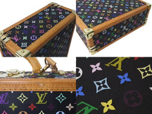 画像をギャラリービューアに読み込む, LOUIS VUITTON ルイヴィトン コトヴィル 40 トランクケース スペシャルオーダー モノグラムマルチカラー 村上隆 美品 中古 4c073094