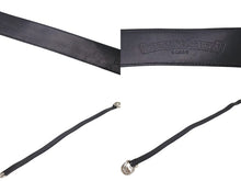 画像をギャラリービューアに読み込む, CHROME HEARTS クロムハーツ ケルティック レザーベルト サイズ36 1994 サイズ36 sterling刻印 レザー 美品 中古 4c073098