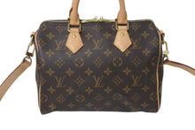 画像をギャラリービューアに読み込む, 新品同様 LOUIS VUITTON ルイヴィトン スピーディ バンドリエール25 ハンドバッグ M41113 2WAY ショルダー モノグラム ブラウン 新型 中古 4c073100
