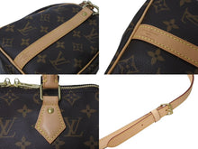 画像をギャラリービューアに読み込む, 新品同様 LOUIS VUITTON ルイヴィトン スピーディ バンドリエール25 ハンドバッグ M41113 2WAY ショルダー モノグラム ブラウン 新型 中古 4c073100