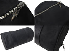 画像をギャラリービューアに読み込む, 新品未使用 CHROME HEARTS クロムハーツ ハンドバッグ ミニボストン BSフレア ダガージップ レザー ブラック 中古 4c073104