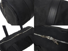 画像をギャラリービューアに読み込む, 新品未使用 CHROME HEARTS クロムハーツ ハンドバッグ ミニボストン BSフレア ダガージップ レザー ブラック 中古 4c073104