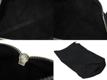 画像をギャラリービューアに読み込む, 新品未使用 CHROME HEARTS クロムハーツ ハンドバッグ ミニボストン BSフレア ダガージップ レザー ブラック 中古 4c073104