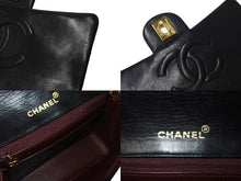 Load image into Gallery viewer, 極美品 CHANEL シャネル ミニマトラッセ 17 チェーンショルダーバッグ 1番台 ココマーク ラムスキン ブラック 中古 4c073107