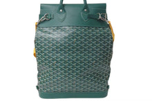 画像をギャラリービューアに読み込む, 極美品 GOYARD ゴヤール スティーマー PM ショルダーバッグ STEAM2PMLTY09CL09P グリーン PVC レザー 中古 4c073118
