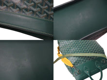 画像をギャラリービューアに読み込む, 極美品 GOYARD ゴヤール スティーマー PM ショルダーバッグ STEAM2PMLTY09CL09P グリーン PVC レザー 中古 4c073118
