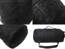 画像をギャラリービューアに読み込む, 極美品 CHROME HEARTS クロムハーツ DIPOSITION 3wayバッグ ボストンバッグ ハンドバッグ クロスパッチ ブラック 中古 4c073120