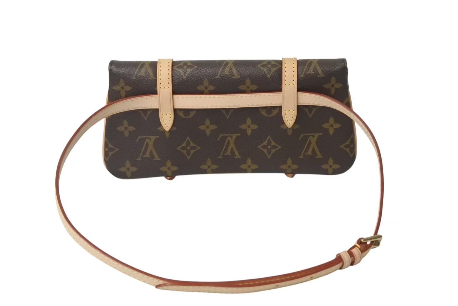 新品同様 LOUIS VUITTON ルイヴィトン ポシェット マレル ウエスト
