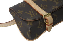 画像をギャラリービューアに読み込む, 新品同様 LOUIS VUITTON ルイヴィトン ポシェット マレル ウエストバッグ M51159 モノグラム ブラウン 廃盤 中古 4c073122