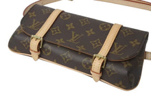 画像をギャラリービューアに読み込む, 新品同様 LOUIS VUITTON ルイヴィトン ポシェット マレル ウエストバッグ M51159 モノグラム ブラウン 廃盤 中古 4c073122