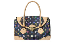 画像をギャラリービューアに読み込む, 新品同様 LOUIS VUITTON ルイヴィトン ビバリーGM ハンドバッグ M40202 モノグラム マルチカラー PVC レザー 村上隆 中古 4c073125