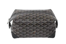 画像をギャラリービューアに読み込む, 新品同様 GOYARD ゴヤール BOEING25 ボーイング25 ポーチ クラッチバッグ セカンドバッグ PVC ブラック 中古 4c073127