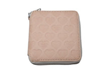 画像をギャラリービューアに読み込む, 新品未使用 HUMAN MADE ヒューマンメイド LEATHER ZIP WALLET 二つ折り財布 HM28GD054 レザー コットン ベージュ シルバー 中古 4c073131