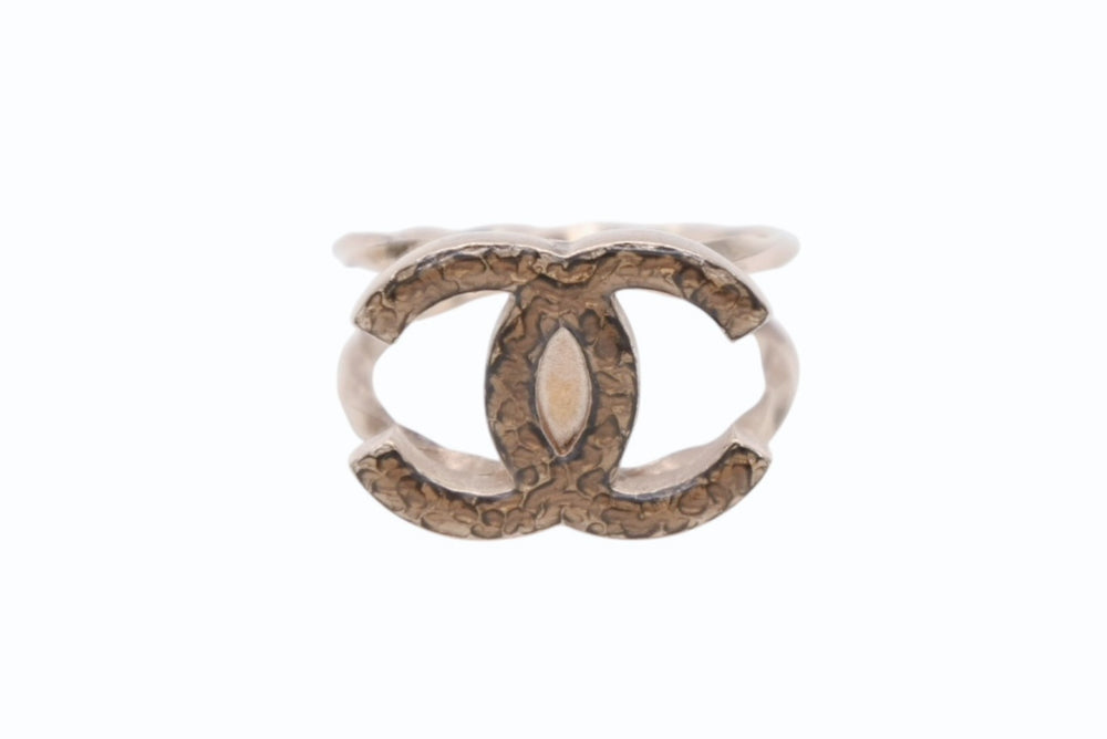 CHANEL シャネル ココマーク リング 指輪 10C刻印 サイズ12.5号 3.6g ゴールド 美品 中古 4c073166
