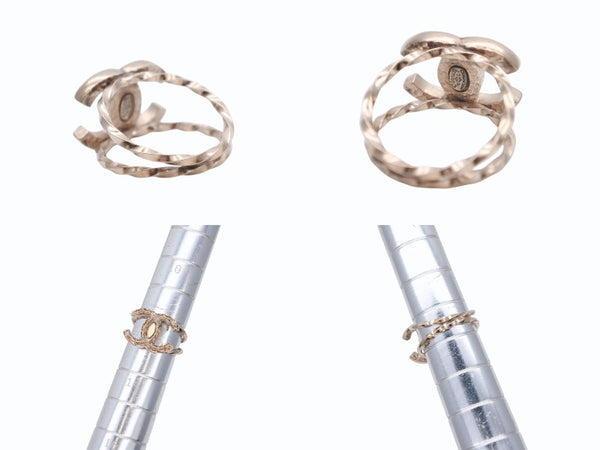 CHANEL シャネル ココマーク リング 指輪 10C刻印 サイズ12.5号 3.6g ゴールド 美品 中古 4c073166