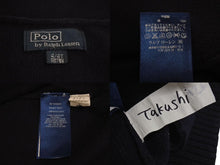 Load image into Gallery viewer, POLO RALPH LAUREN ポロ ラルフローレン カーディガン キッズ コットン ネイビー 4/4T 56/110cm 美品 中古 4c073189