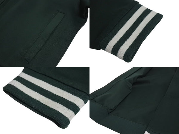 KITH Setup Kids Sweatshirt Logo Embroidery Polyester Polyurethane Green White Good Condition Used 4c073190