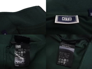 KITH Setup Kids Sweatshirt Logo Embroidery Polyester Polyurethane Green White Good Condition Used 4c073190