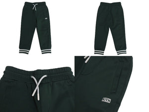 KITH Setup Kids Sweatshirt Logo Embroidery Polyester Polyurethane Green White Good Condition Used 4c073190