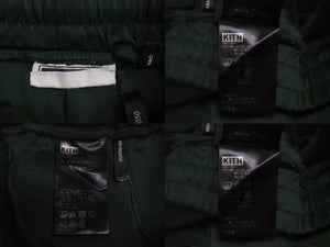 KITH Setup Kids Sweatshirt Logo Embroidery Polyester Polyurethane Green White Good Condition Used 4c073190