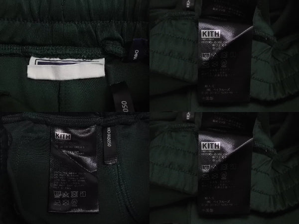 KITH Setup Kids Sweatshirt Logo Embroidery Polyester Polyurethane Green White Good Condition Used 4c073190