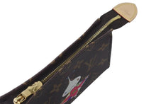 Load image into Gallery viewer, 新品未使用 LOUIS VUITTON ルイヴィトン LV × TM トリオ ポッシュ トワレ ポーチ M13762 モノグラム オニオンヘッド 新作 村上隆 中古 4c073202