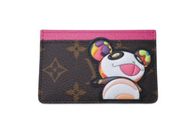 画像をギャラリービューアに読み込む, 新品未使用 LOUIS VUITTON ルイヴィトン 村上隆 LV × TM モノグラム カードケース ポルト カルト・サーンプル パンダ M13439 中古 4c073203