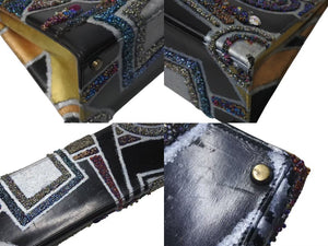 HERMES エルメス ケリー32 旧型 外縫い ボックスカーフ ブラック ゴールド金具 カスタム 美品 中古 4c073208