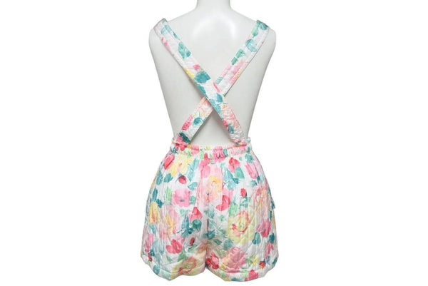 CHANEL Floral Pattern Overalls Floral Pattern Overalls Coco Mark Size 34 Polyester Good Condition Used 4c073210