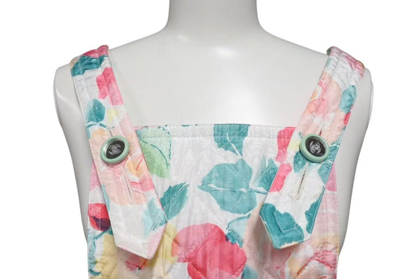 CHANEL Floral Pattern Overalls Floral Pattern Overalls Coco Mark Size 34 Polyester Good Condition Used 4c073210
