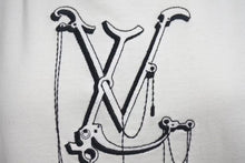 画像をギャラリービューアに読み込む, LOUIS VUITTON ルイヴィトン pendant embroidery ペンダントエンブロイダリーTシャツ ホワイト サイズ XS 美品 中古 4c073217