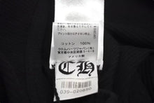 画像をギャラリービューアに読み込む, 新品未使用 CHROME HEARTS クロムハーツ タンクトップ ホースシュー ノースリーブ サイズL ブラック CH クロス コットン 中古 4c073221