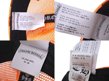 画像をギャラリービューアに読み込む, 新品未使用 CHROME HEARTS クロムハーツ トラッカーキャップ CHクロスパッチ ONE SIZE メッシュ オレンジ シルバー925 中古 4c073222