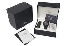 Load image into Gallery viewer, 新品同様 KARL-LEIMON 時計 マクアケ限定モデル 100本限定 黒文字盤 ブラック M1BK01L シルバー金具 中古 4c073225