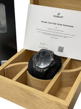 画像をギャラリービューアに読み込む, 新品同様 HUBLOT ウブロ 時計 ビッグ・バン e GEN3 ブラックマジック 450.CI.1100.RX ブラックマジック デジタル文字盤 中古 4c073226