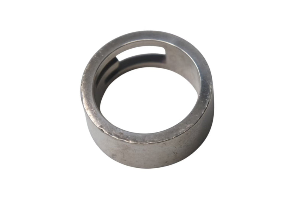 GUCCI Gucci Ring BRANTED Cutout G Ring 7g No. 9 Silver 925 Used 4c073241