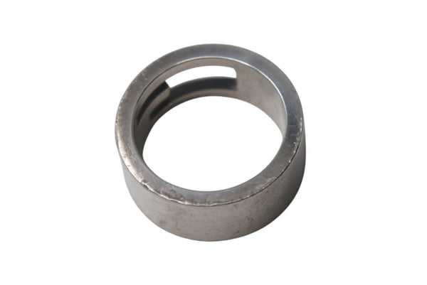 GUCCI Gucci Ring BRANTED Cutout G Ring 7g No. 9 Silver 925 Used 4c073241