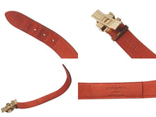 Load image into Gallery viewer, LOUIS VUITTON ルイヴィトン グッドラック ブレスレット M64448 モノグラム ブラウン ゴールド レザー GP 美品 中古 4c073253