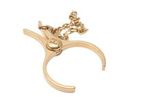 Load image into Gallery viewer, HERMES エルメス フィルー グローブホルダー 手袋ホルダー チェーン アクセサリー GP ゴールド 美品 中古 4c073256