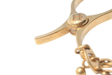 Load image into Gallery viewer, HERMES エルメス フィルー グローブホルダー 手袋ホルダー チェーン アクセサリー GP ゴールド 美品 中古 4c073256
