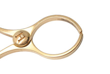 Load image into Gallery viewer, HERMES エルメス フィルー グローブホルダー 手袋ホルダー チェーン アクセサリー GP ゴールド 美品 中古 4c073256